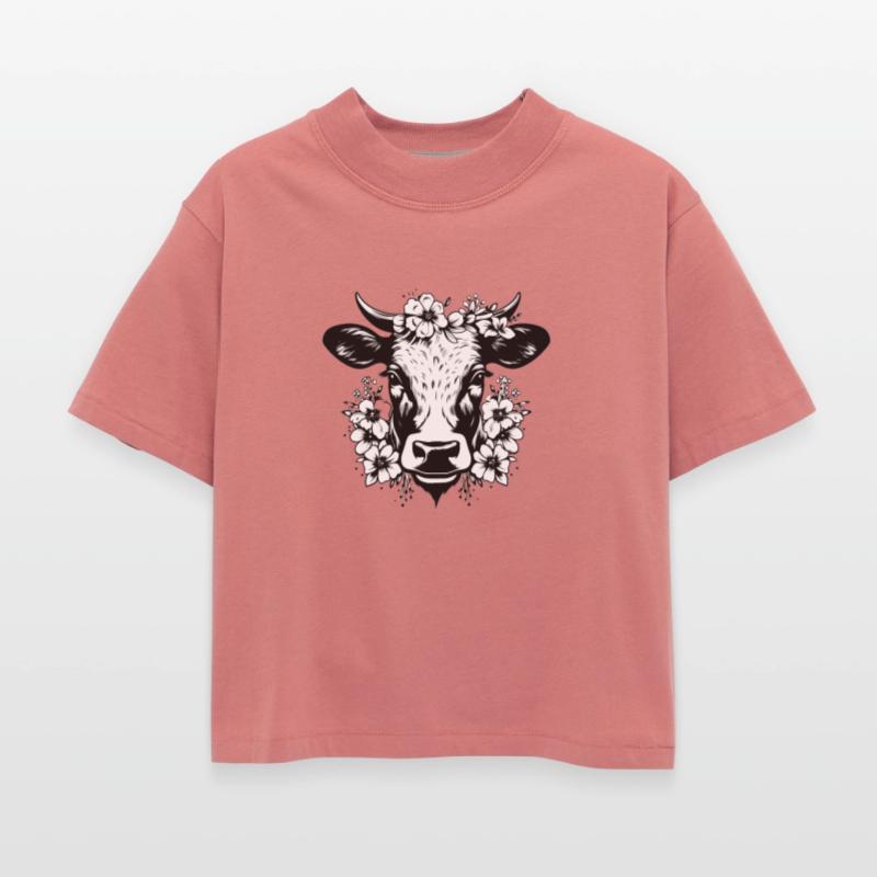 Cute Cow Portrait - Cow Head - Farm Animal vector