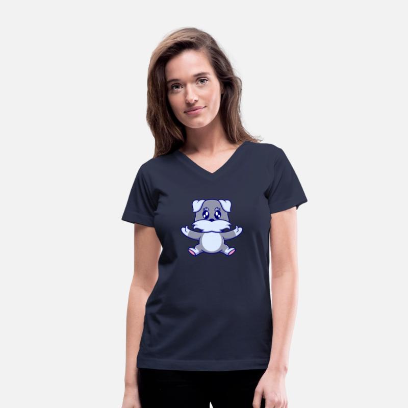 Cute dog cartoon icon illustration gift
