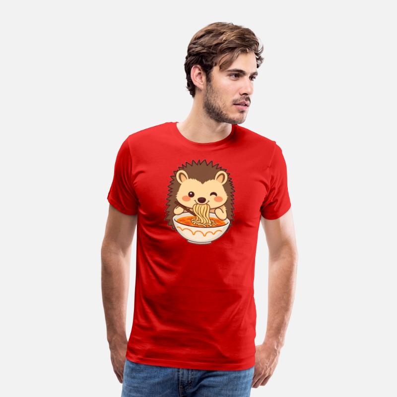 Cute Hedgehog Noodle Bowl Design