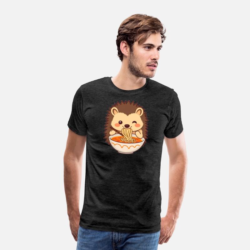 Cute Hedgehog Noodle Bowl Design