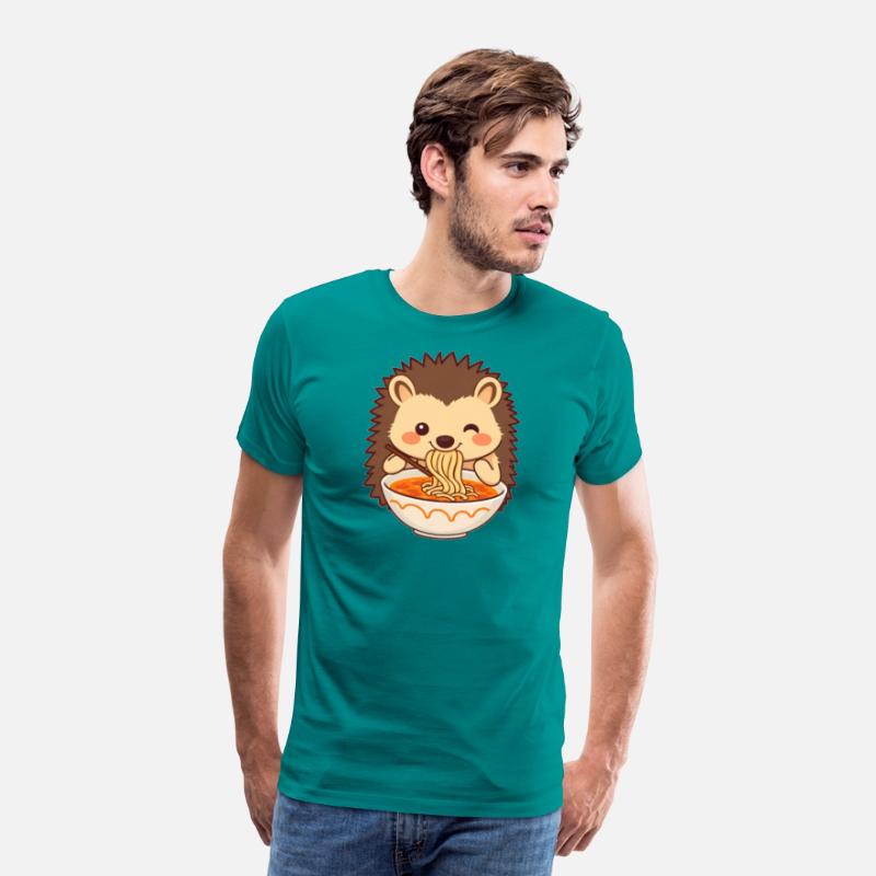 Cute Hedgehog Noodle Bowl Design
