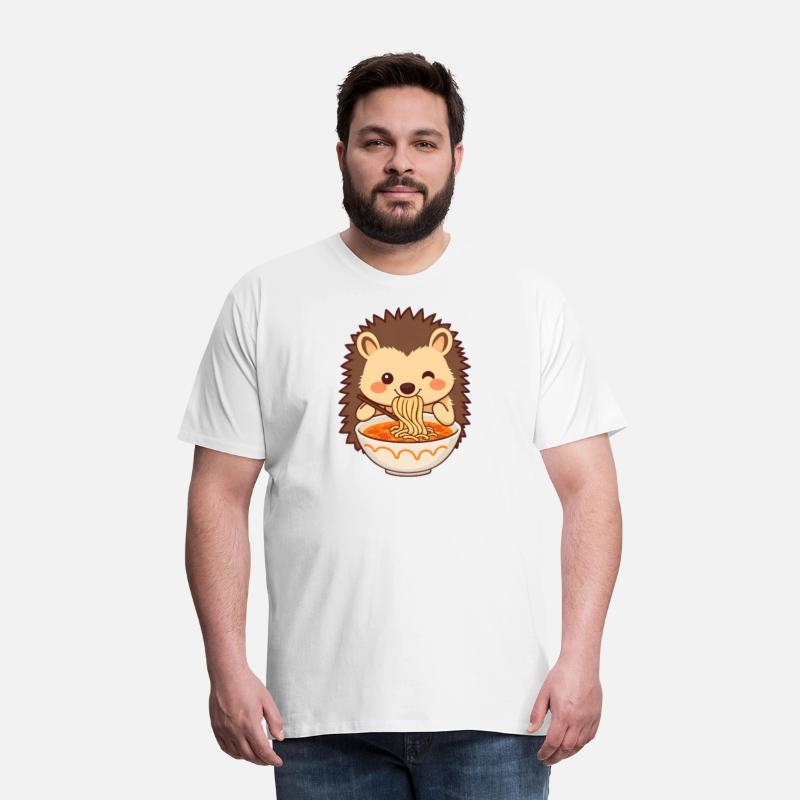 Cute Hedgehog Noodle Bowl Design
