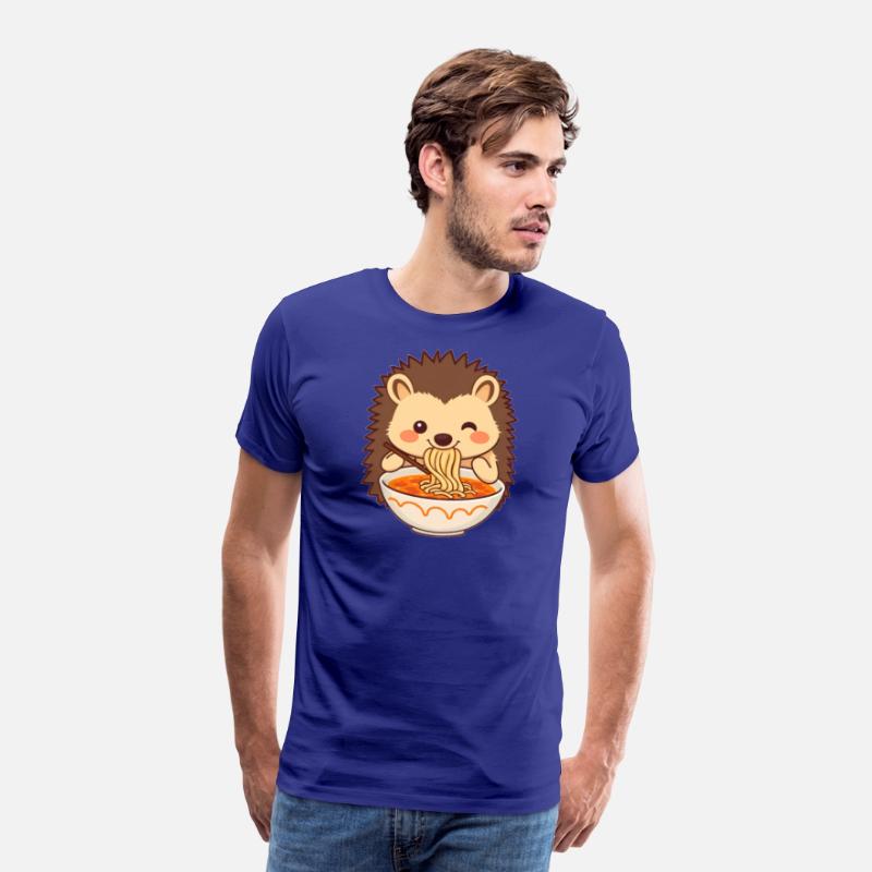 Cute Hedgehog Noodle Bowl Design