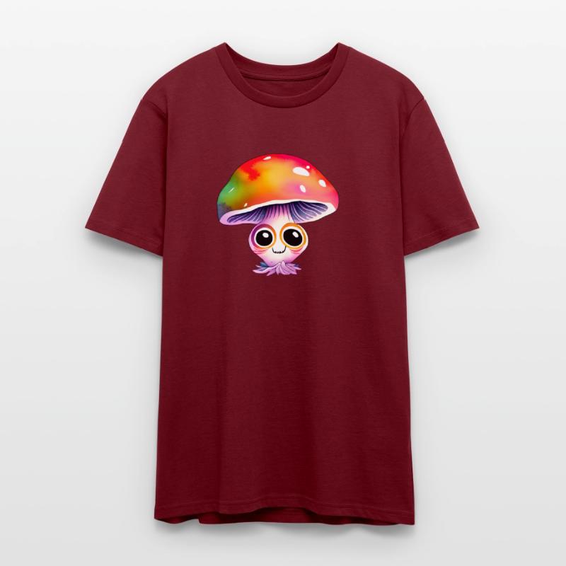 Cute Mushroom With Big Eyes