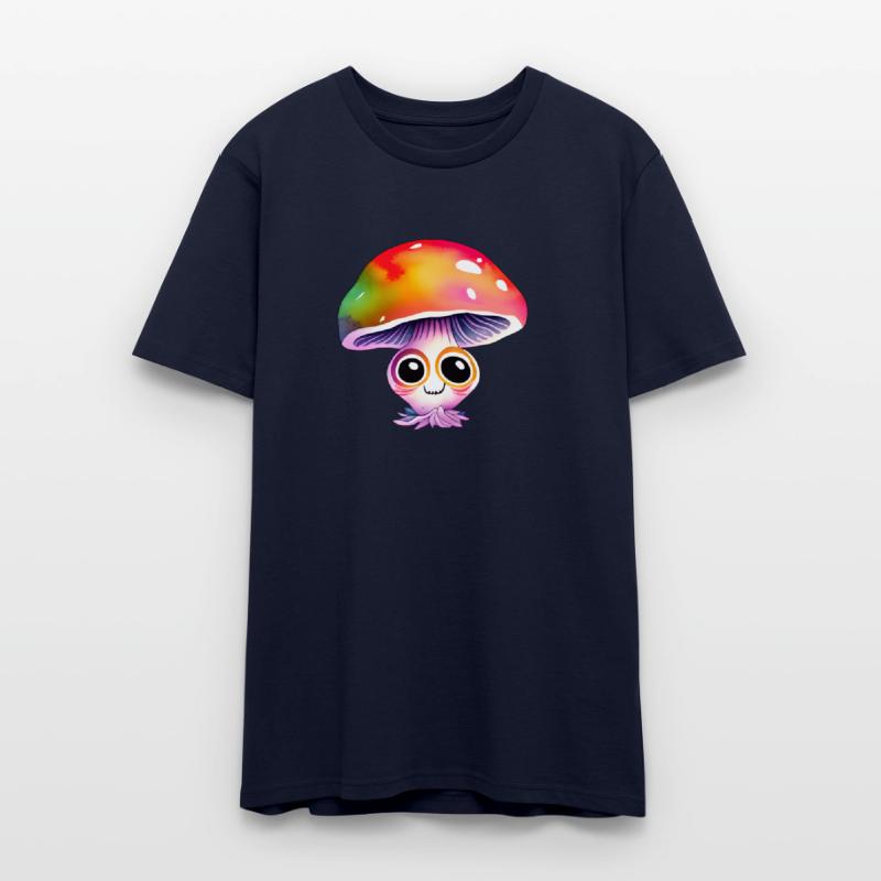 Cute Mushroom With Big Eyes