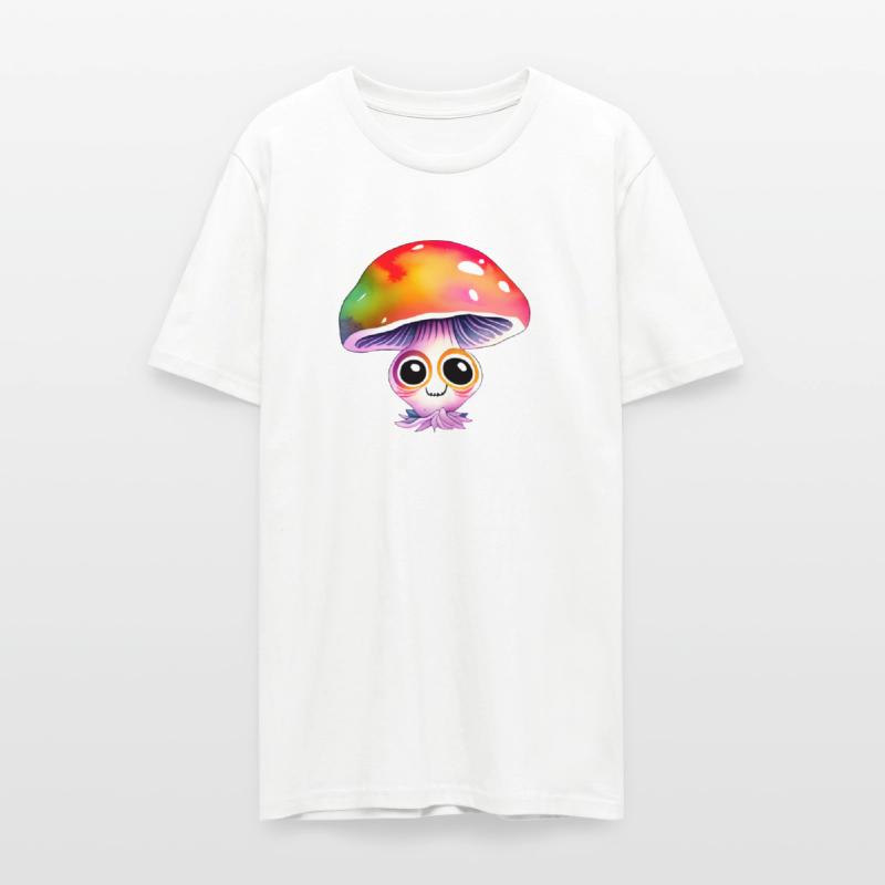Cute Mushroom With Big Eyes