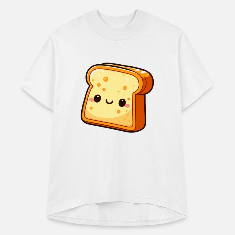 Cute Smiling Slice of Bread