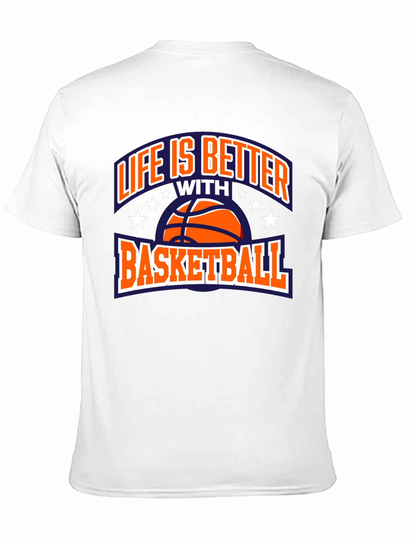 Life is Better with Basketball Black T-Shirt