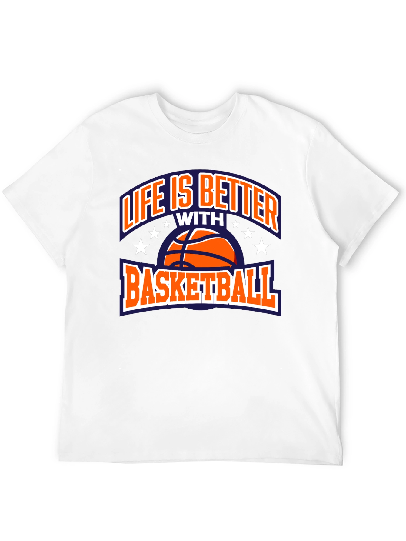 Life is Better with Basketball Black T-Shirt