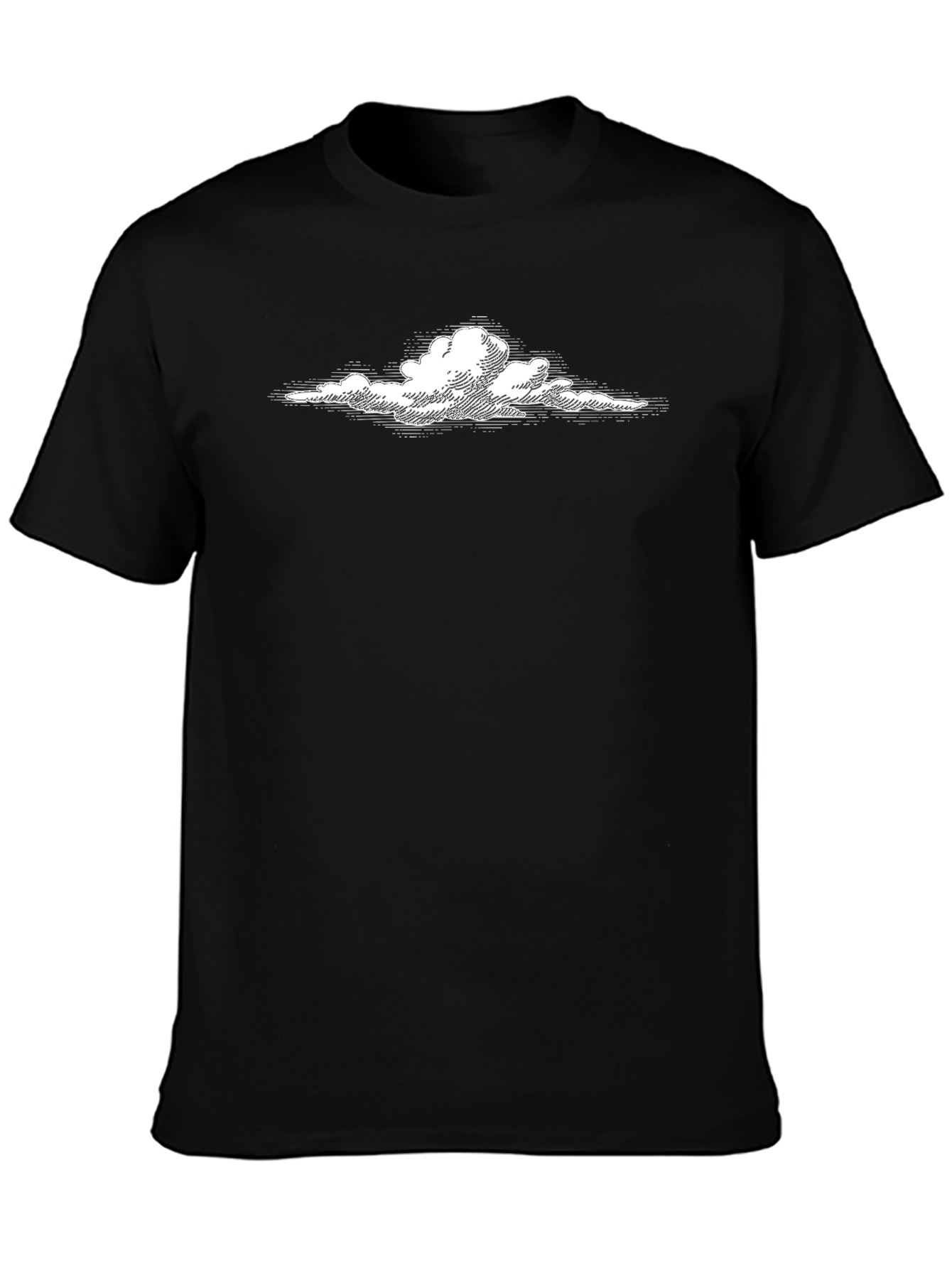 Cloud Graphic T-Shirt - Soft Cotton Blend