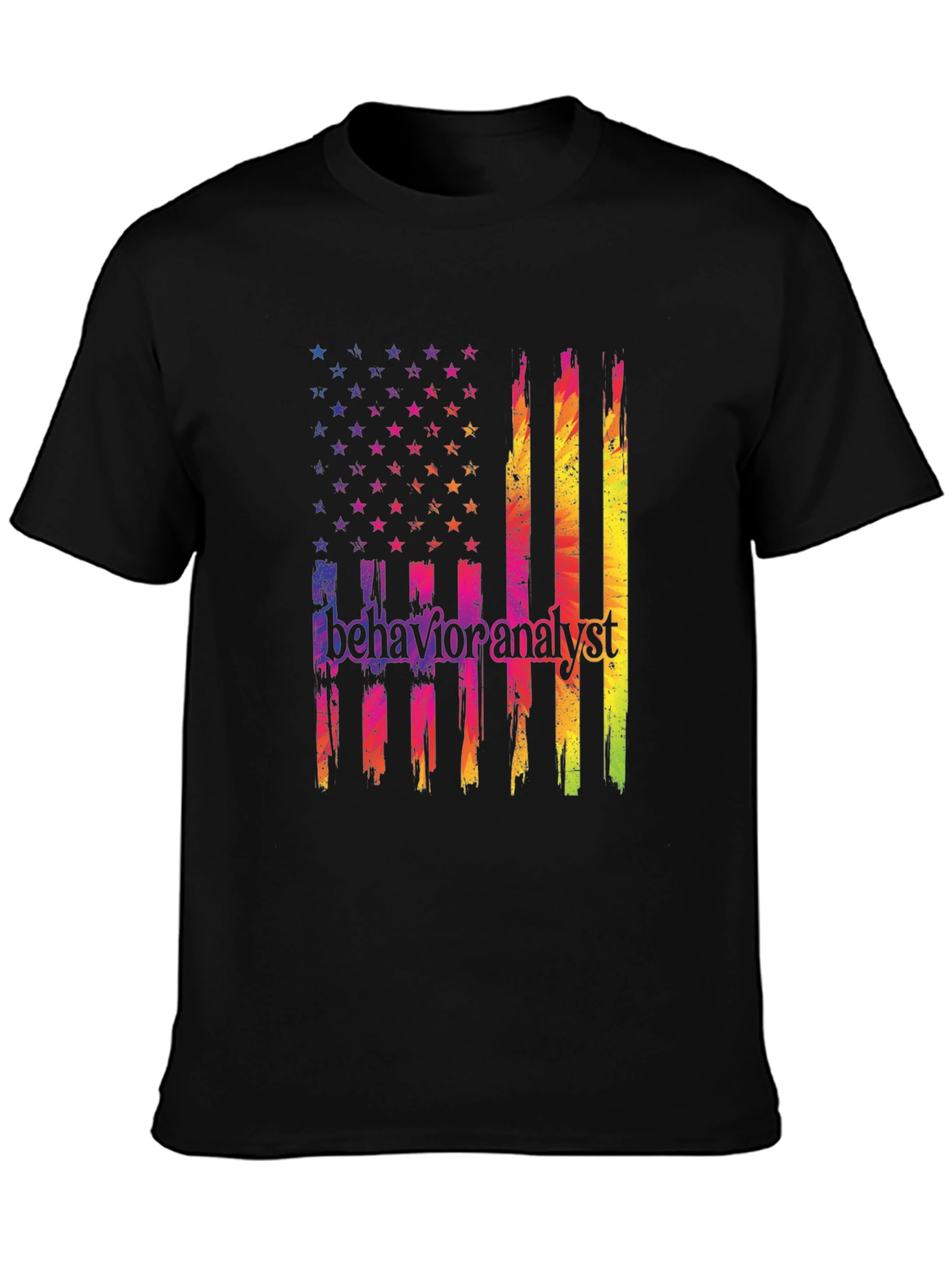 Behavior Analyst American Flag Graphic Tee