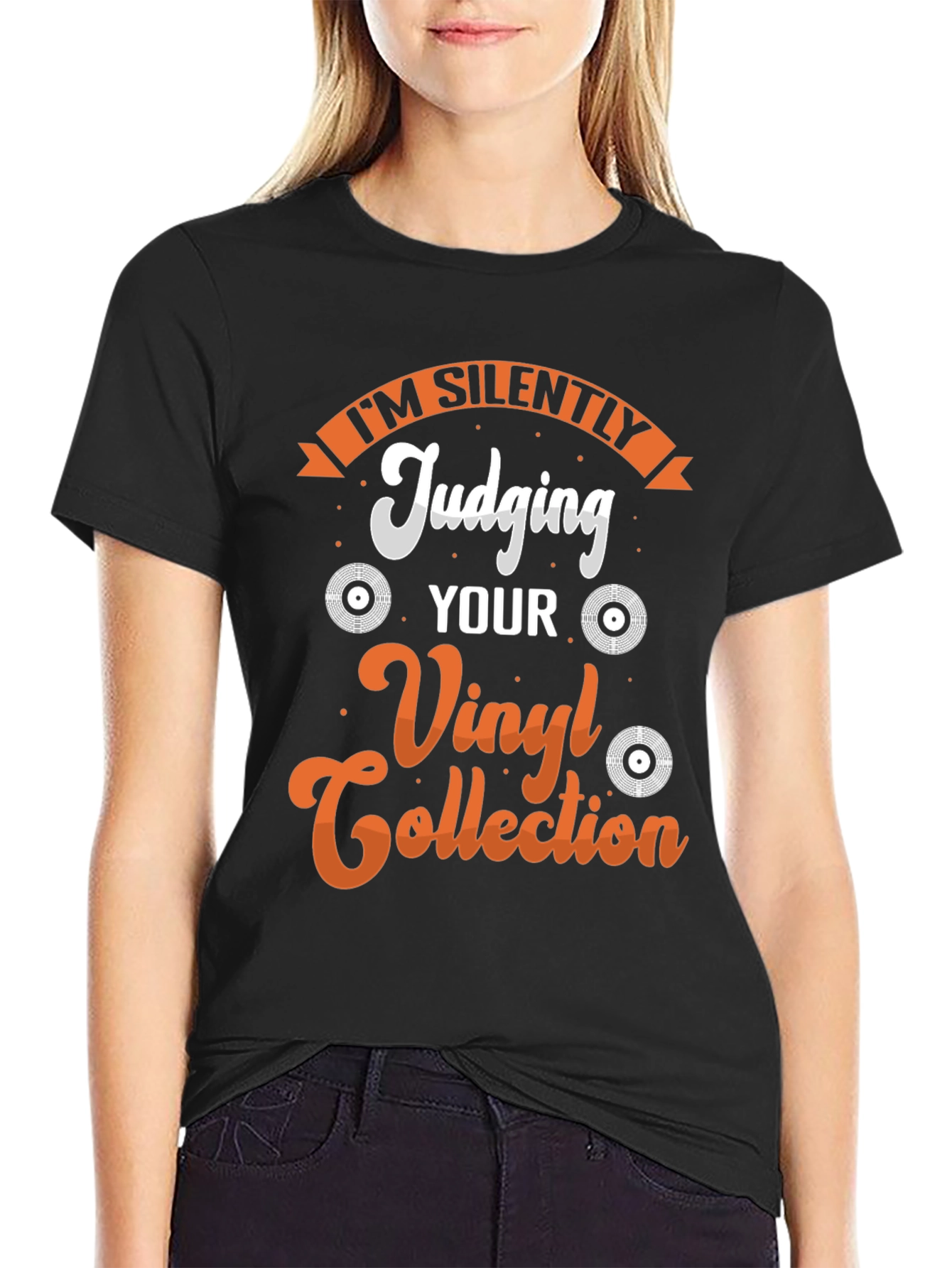 Im Silently Judging Your Vinyl Collection T-Shirt