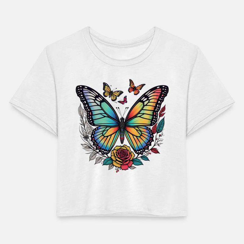 Dancing Flora A Colorful Symphony of Butterflies