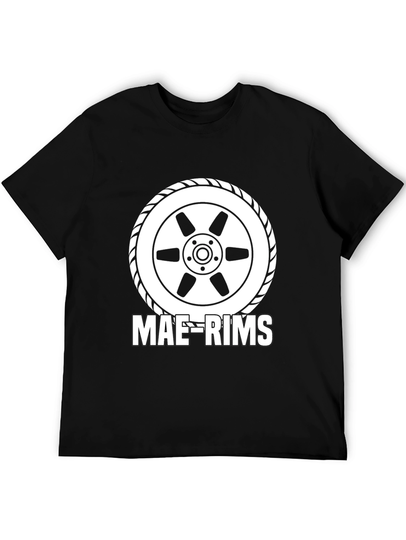 MAE-RIMS Graphic Black T-Shirt