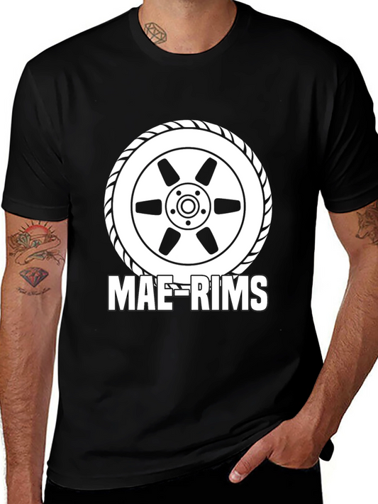 MAE-RIMS Graphic Black T-Shirt