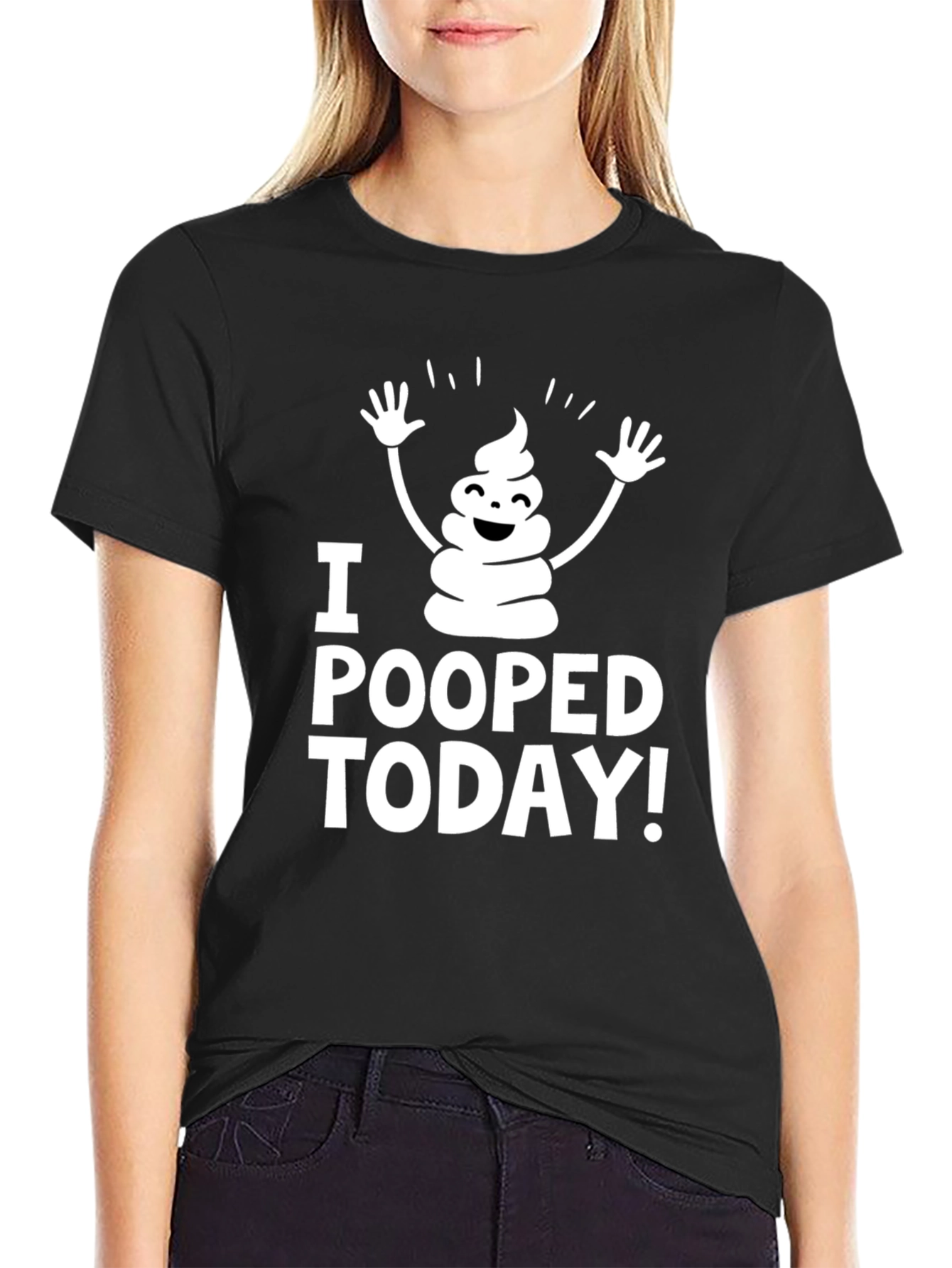 I Pooped Today T-Shirt - Funny Graphic Tee