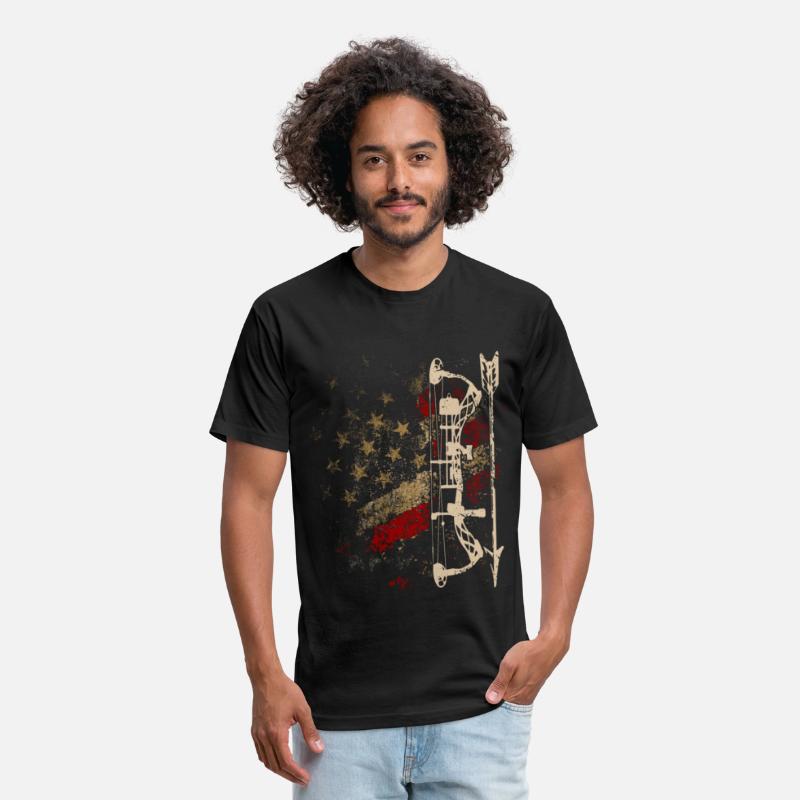 Deer Hunter American Flag Bowhunting Bow Archery