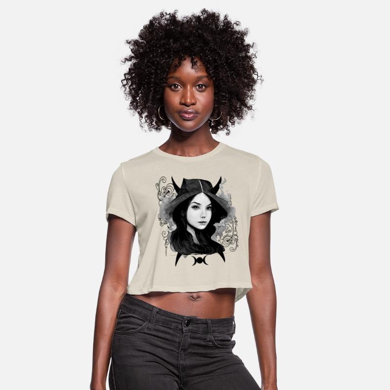 Devilish Witch Portrait Demonic Wicca Woman Occult