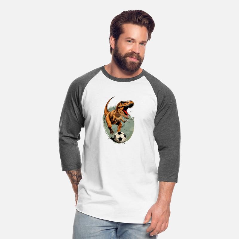 Dinosaurus Dinosaur Trex T-Rex Soccer Ball Player