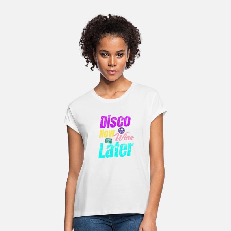 Disco Now Wine Later Classic Groovy Vintage