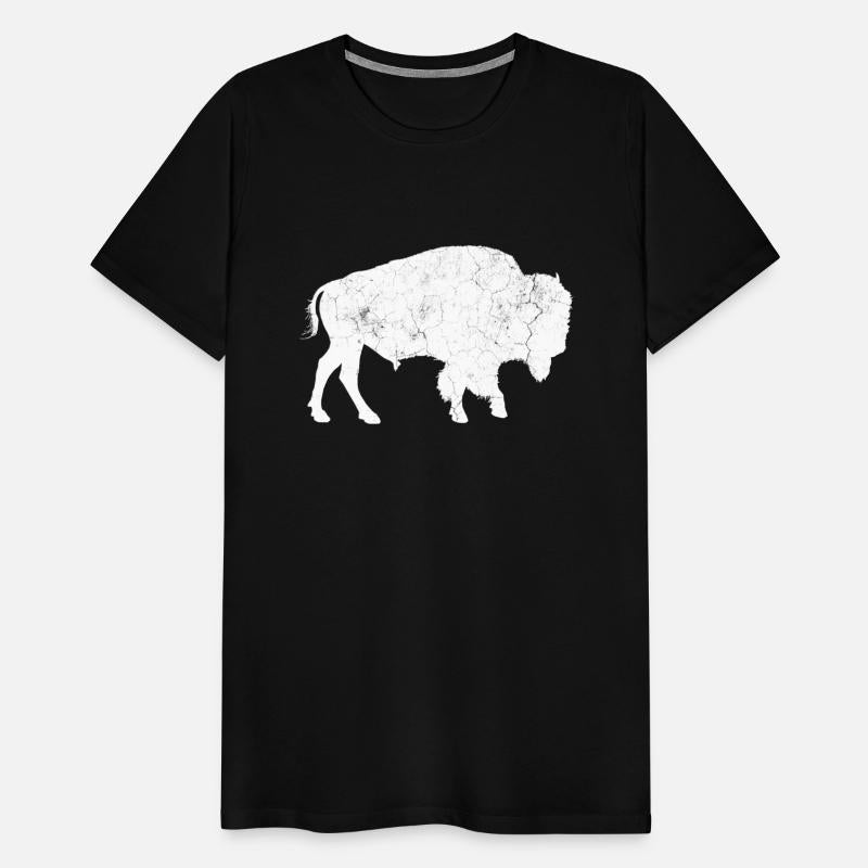 Distressed Buffalo Bison Animal