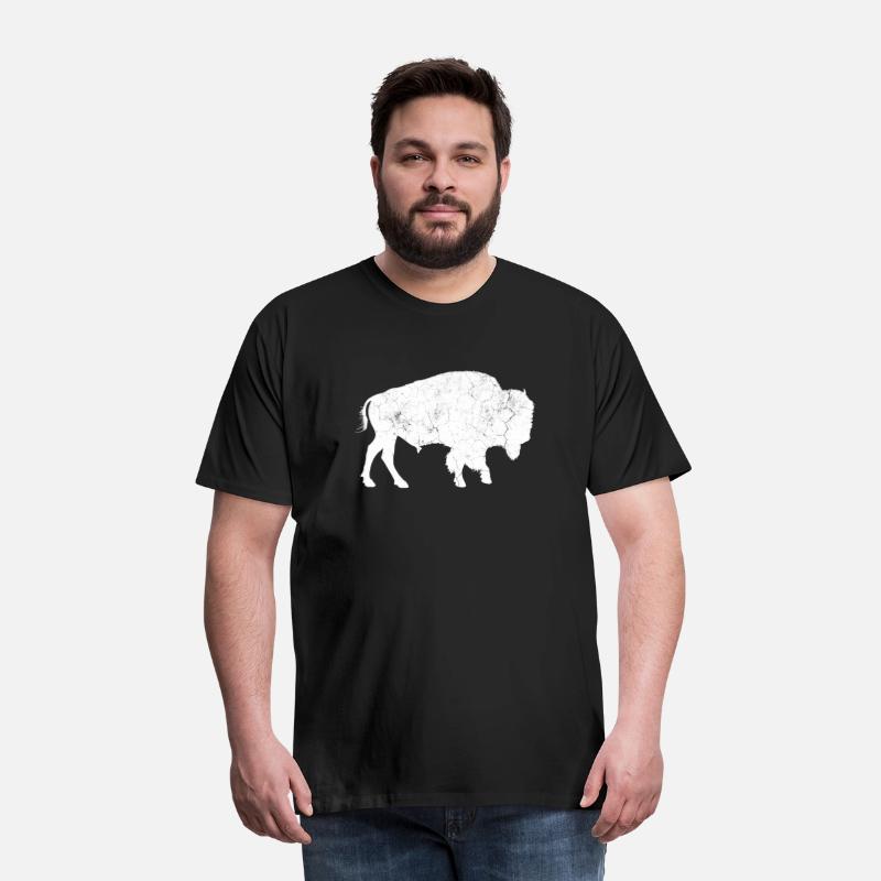 Distressed Buffalo Bison Animal