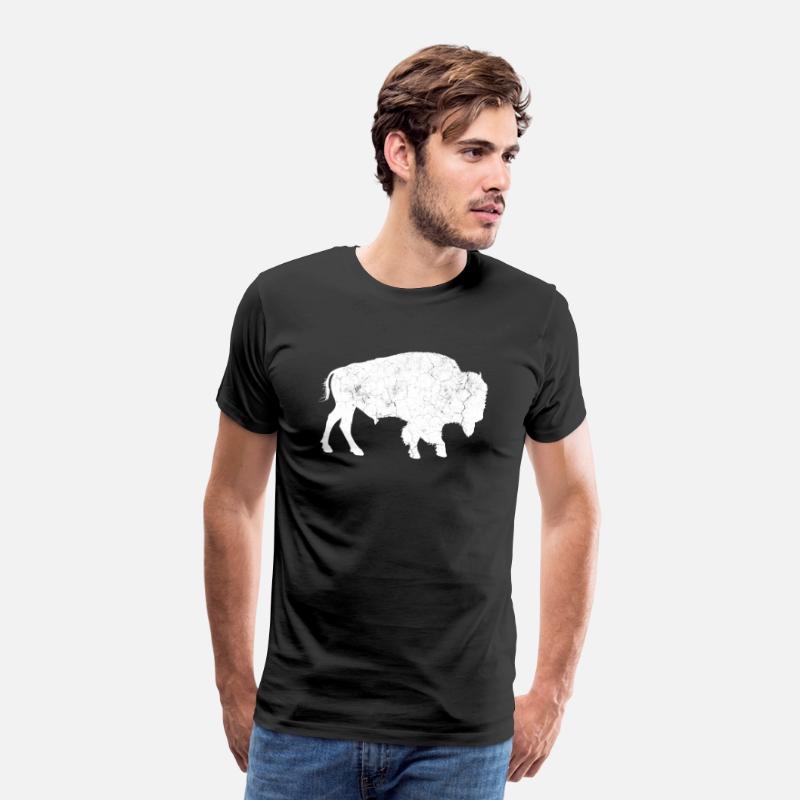 Distressed Buffalo Bison Animal