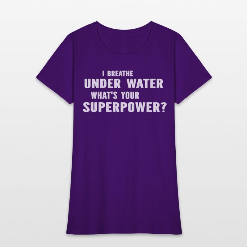Diving Diver - I Breathe Under Water What's Your S