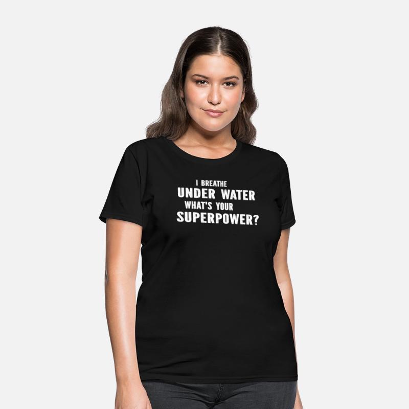 Diving Diver - I Breathe Under Water What's Your S