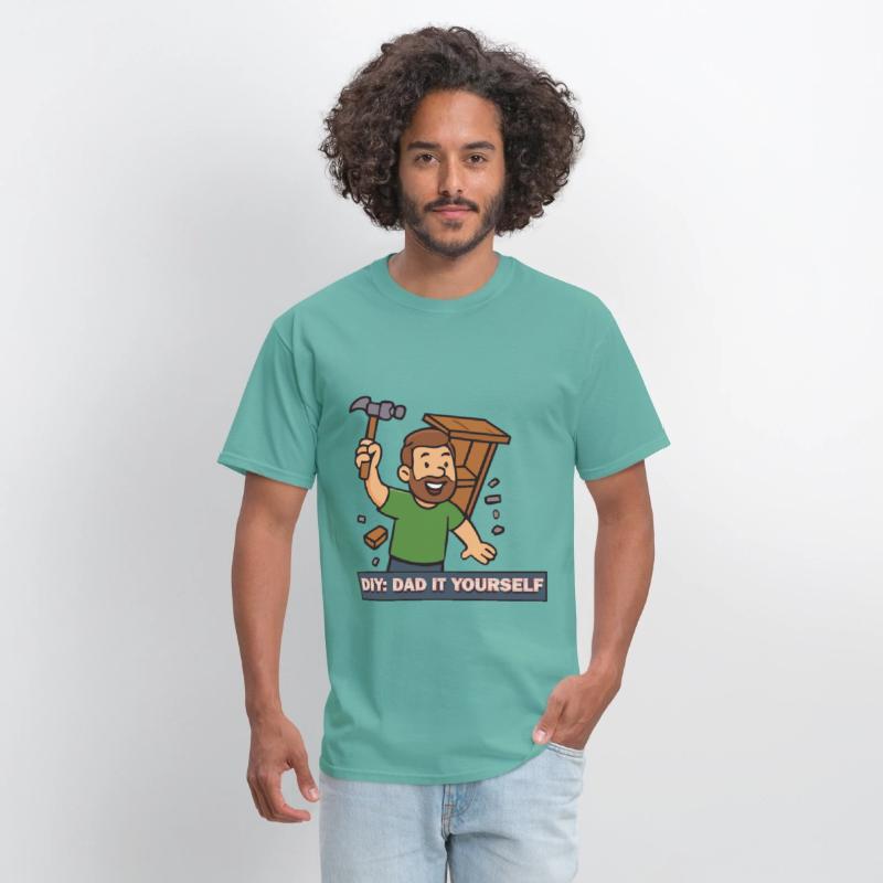 DIY Dad Shirt – “Dad It Yourself” Funny Fix-It Tee