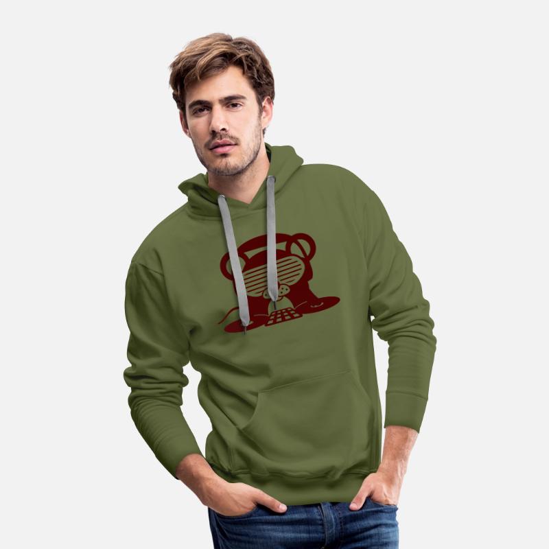 DJ Club Fun Disco Music Party Funny Mouse Animal