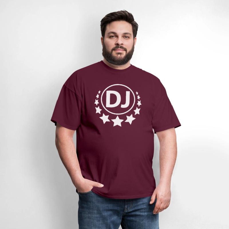 DJ Deejay Star Dance Club Disco Music Party Logo