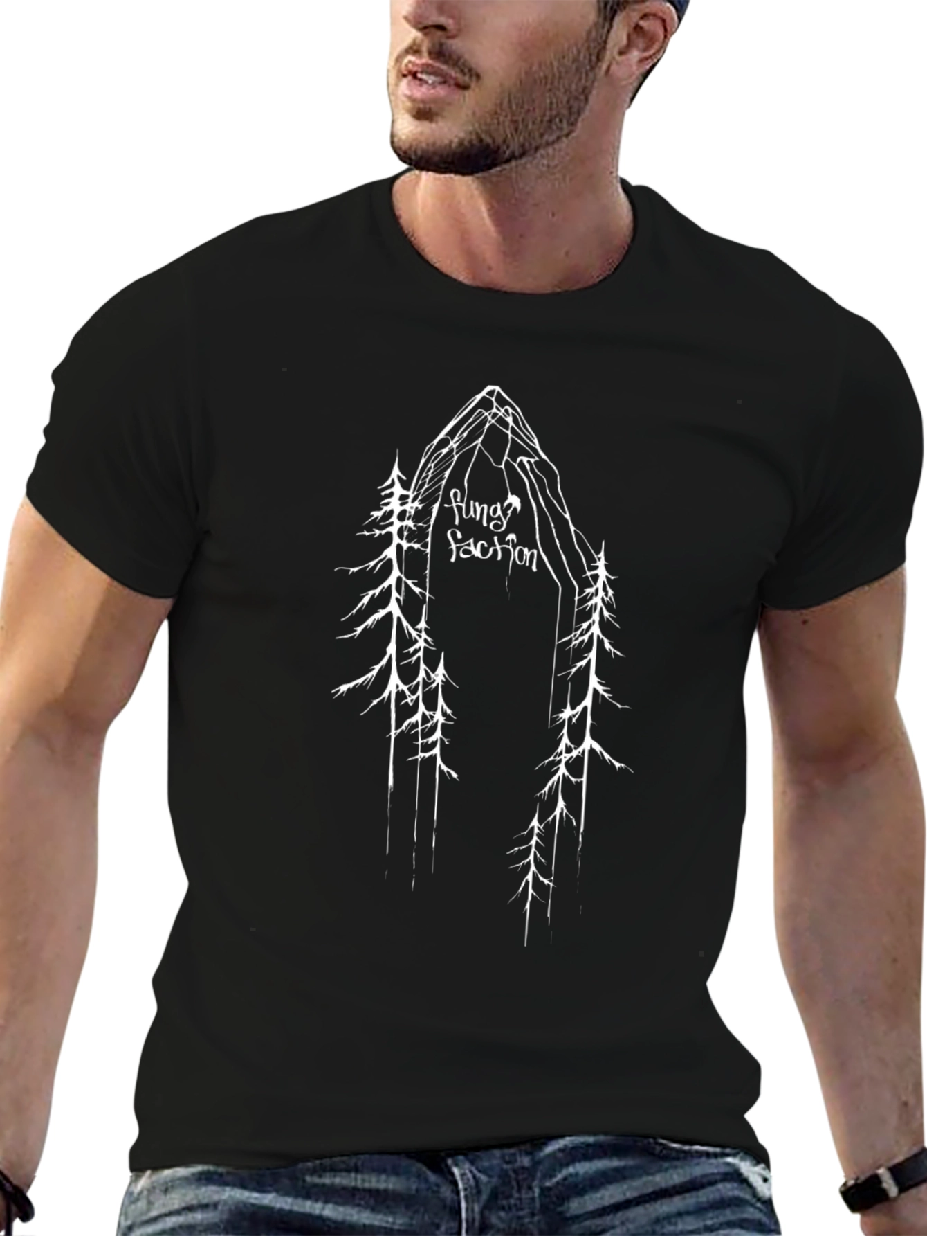 Fungi Faction Black Graphic Tee