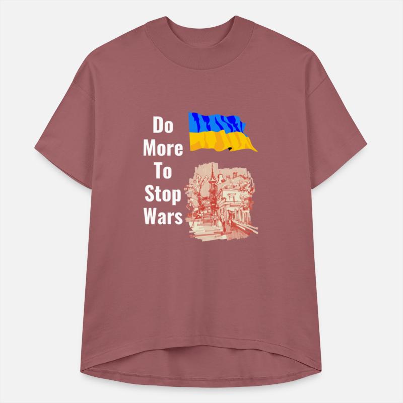 Do more to stop wars Tri blend