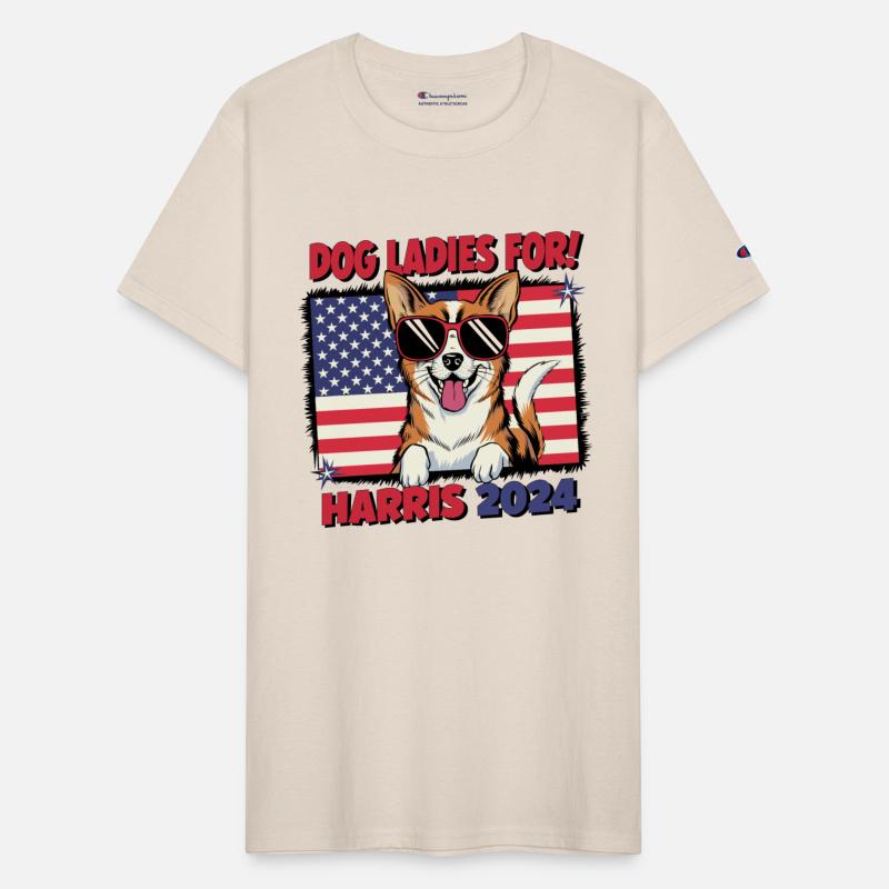 Dog Ladies For Kamala Harris 2024 USA America