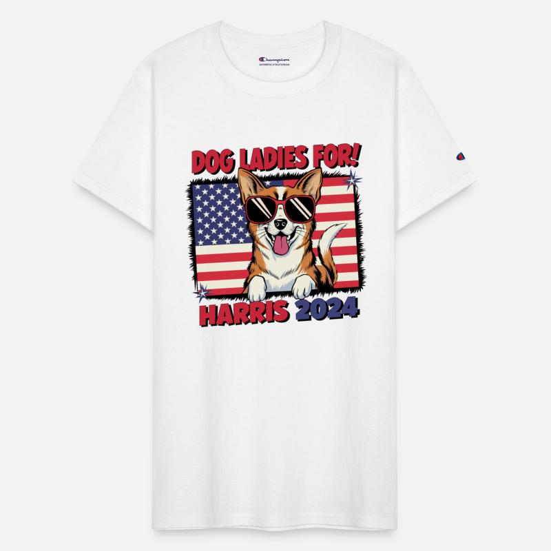 Dog Ladies For Kamala Harris 2024 USA America