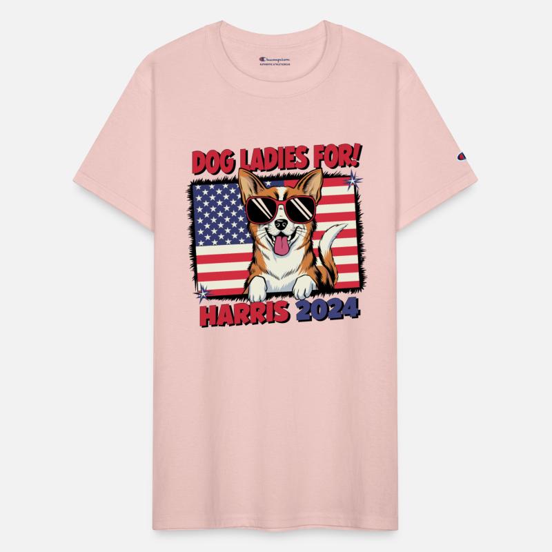 Dog Ladies For Kamala Harris 2024 USA America