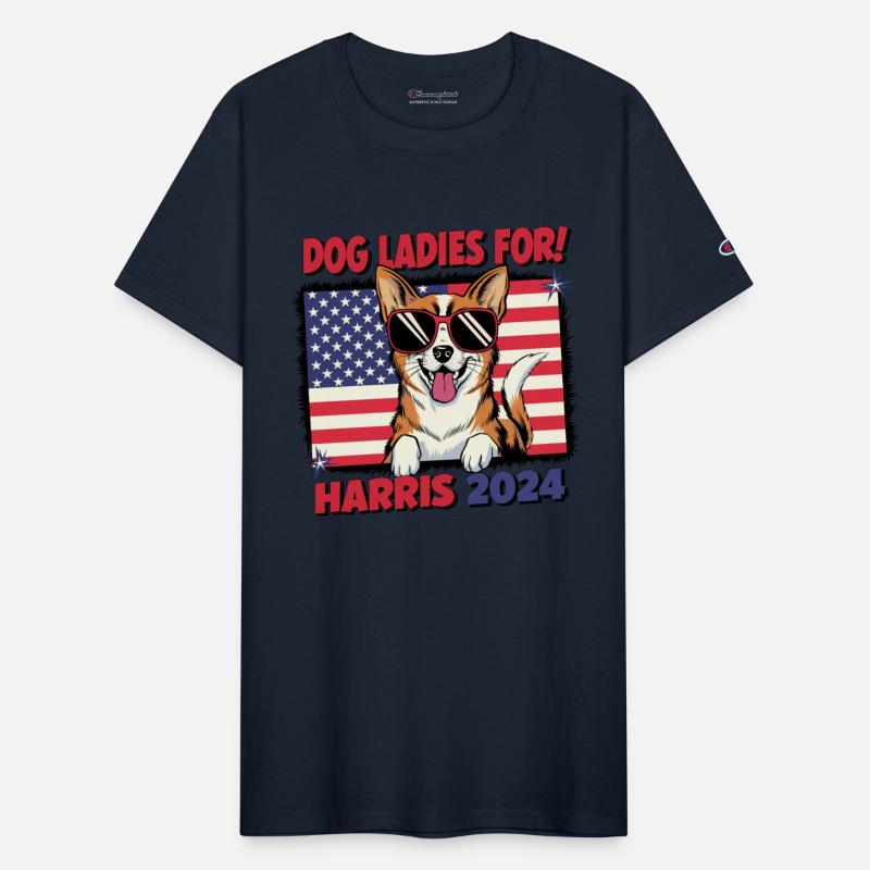 Dog Ladies For Kamala Harris 2024 USA America