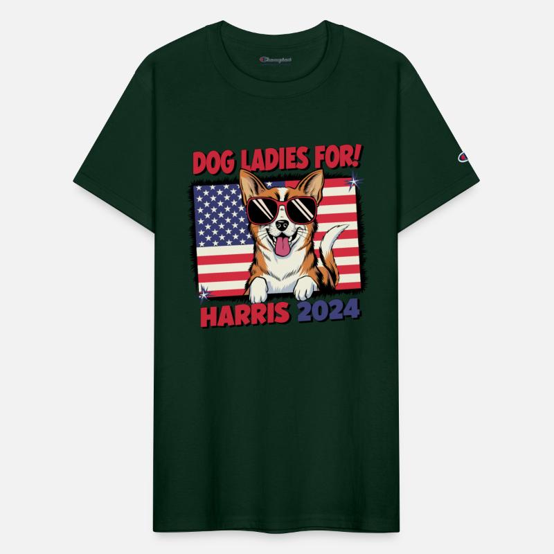 Dog Ladies For Kamala Harris 2024 USA America