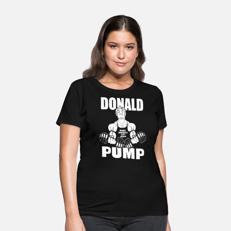 Donald Pump make america lift again tank top offen