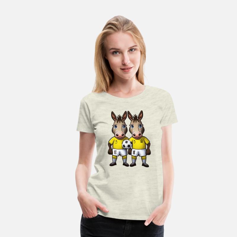 Donkeys playing football soccer cute donkey ball