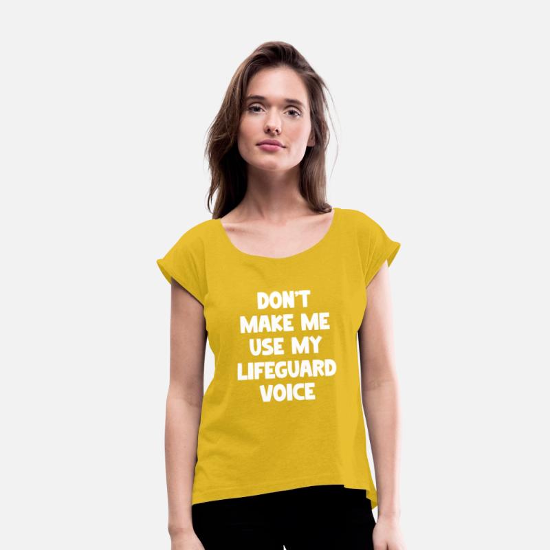 Don't Make Me Use My Life Guard Voice Funny