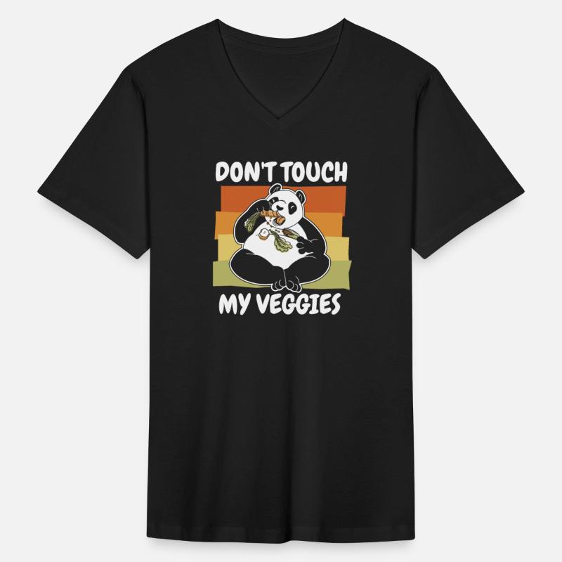 Don't Touch My Veggies Panda Bear Friend Lover