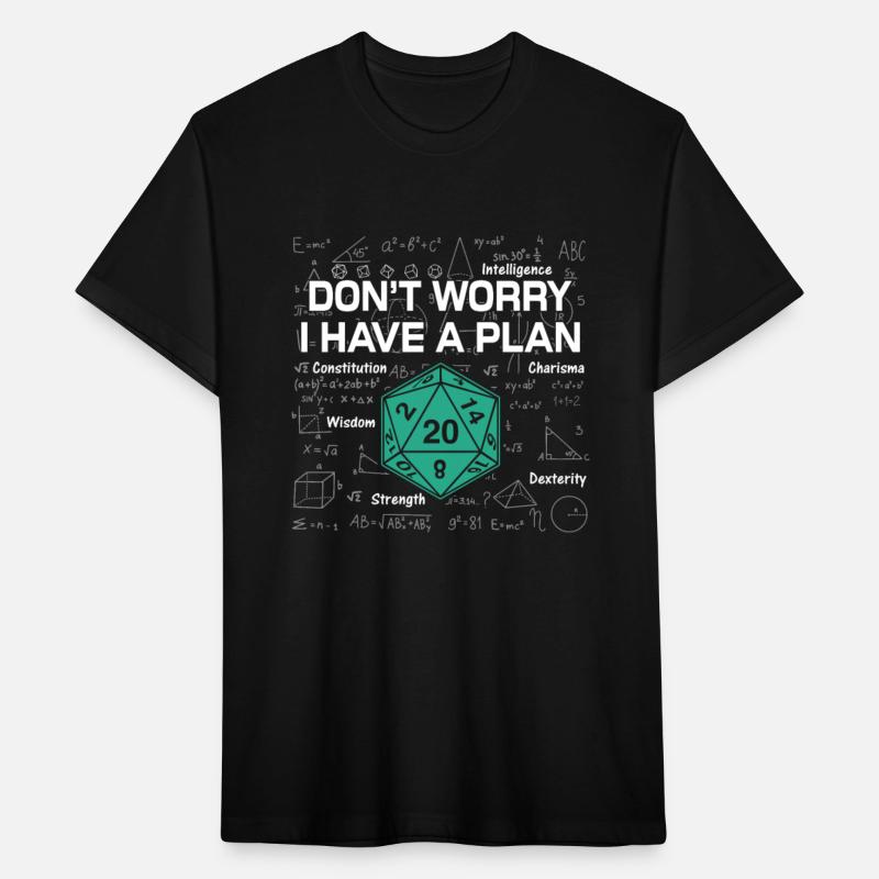 Don't Worry I Have A Plan BoardGame Dice