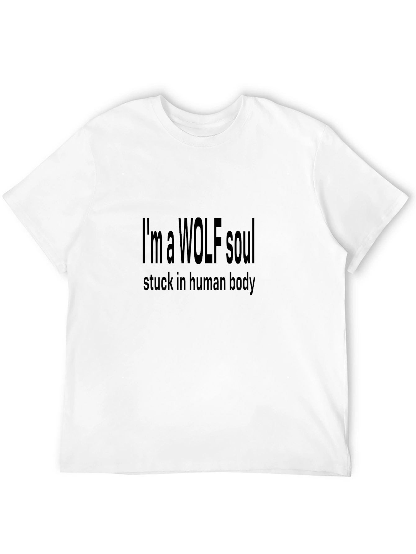 Wolf Soul Graphic Tee - Black
