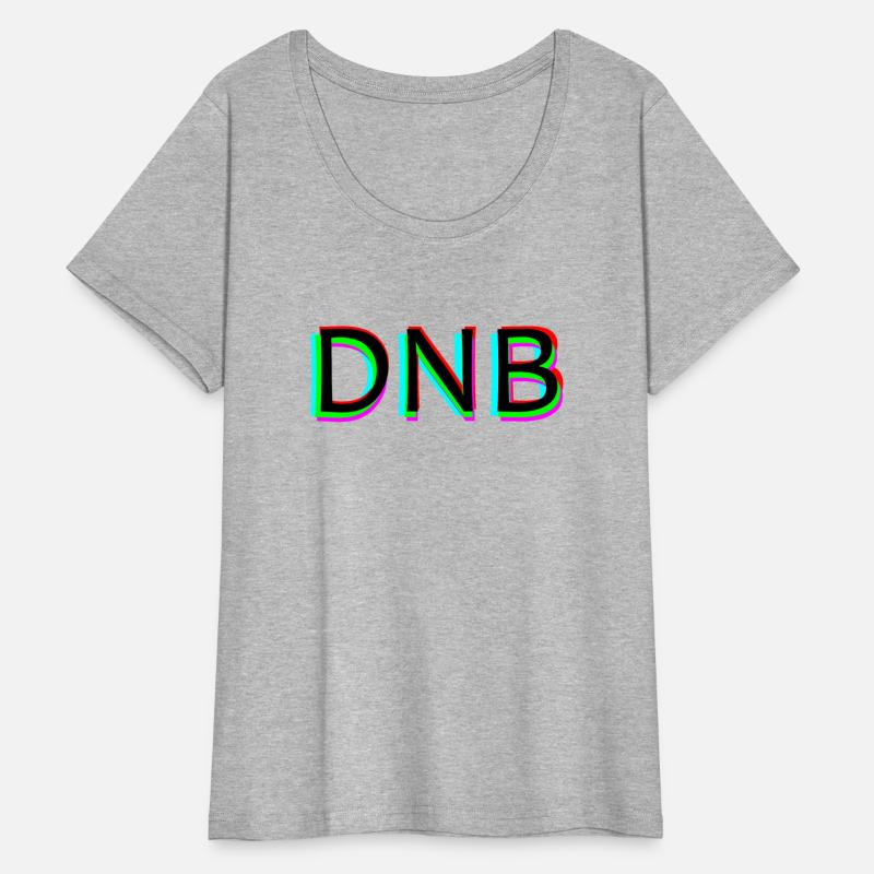 Drum & Bass Anaglyph Rave - DNB Raving Tee