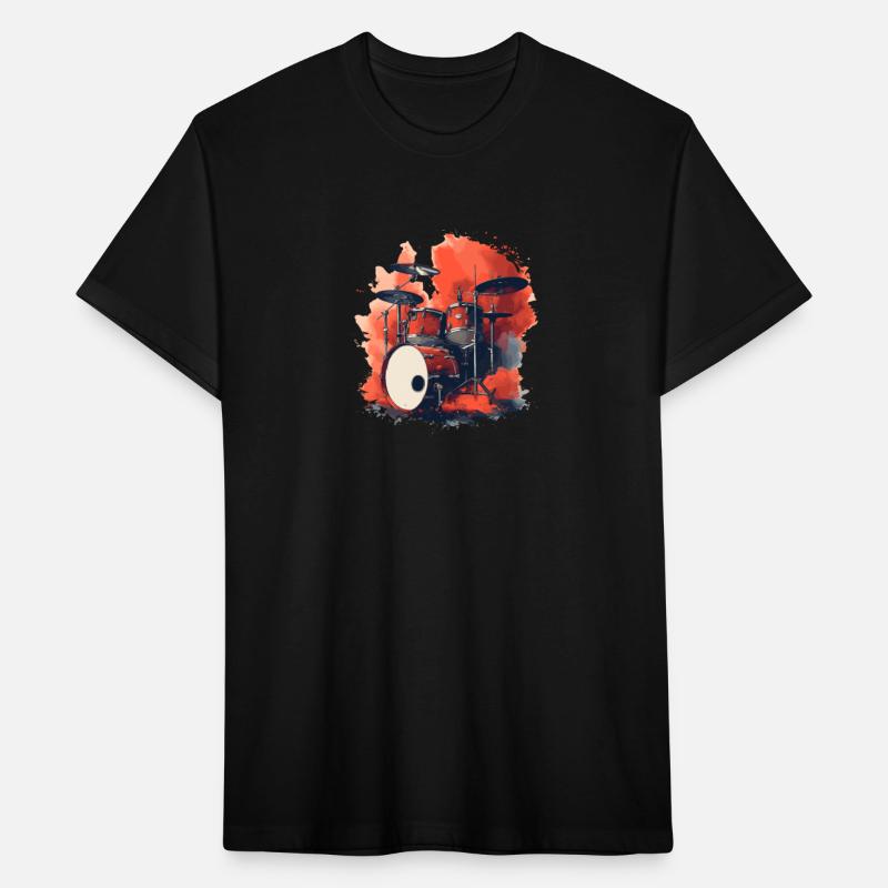 Drum Kit Retro Style