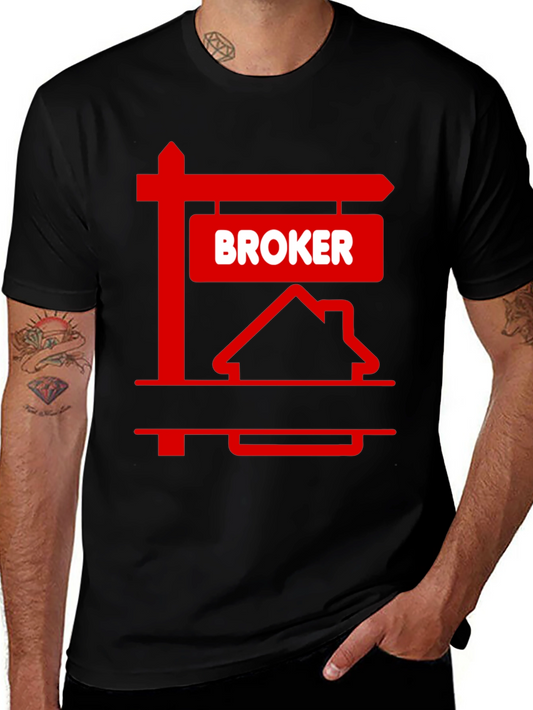 Real Estate Broker Graphic T-Shirt