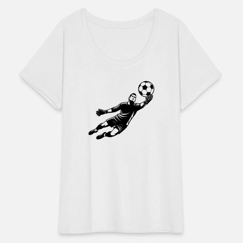 Dynamic Goalkeeper Illustration Flying Ball