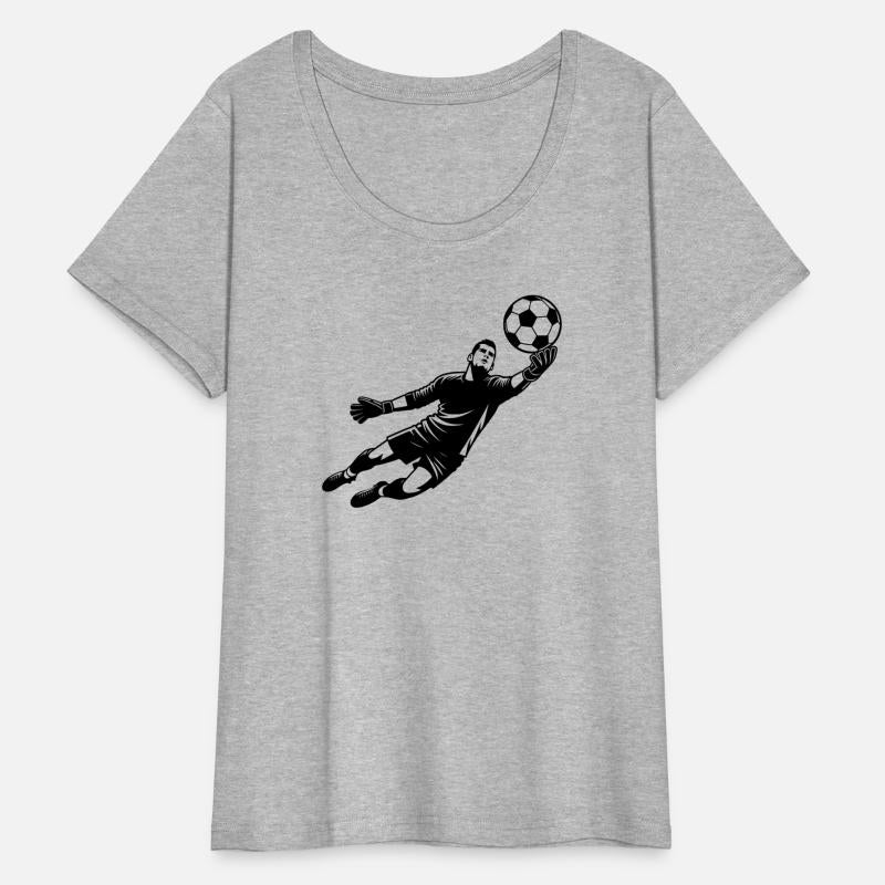 Dynamic Goalkeeper Illustration Flying Ball